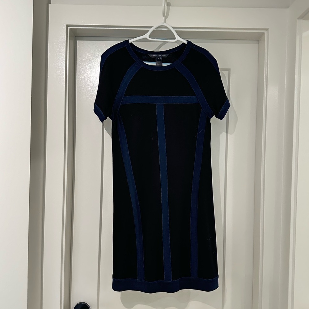 Marc by Marc Jacobs black and blue dress (US S)